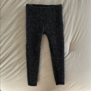 Cozy Black Kids Leggings